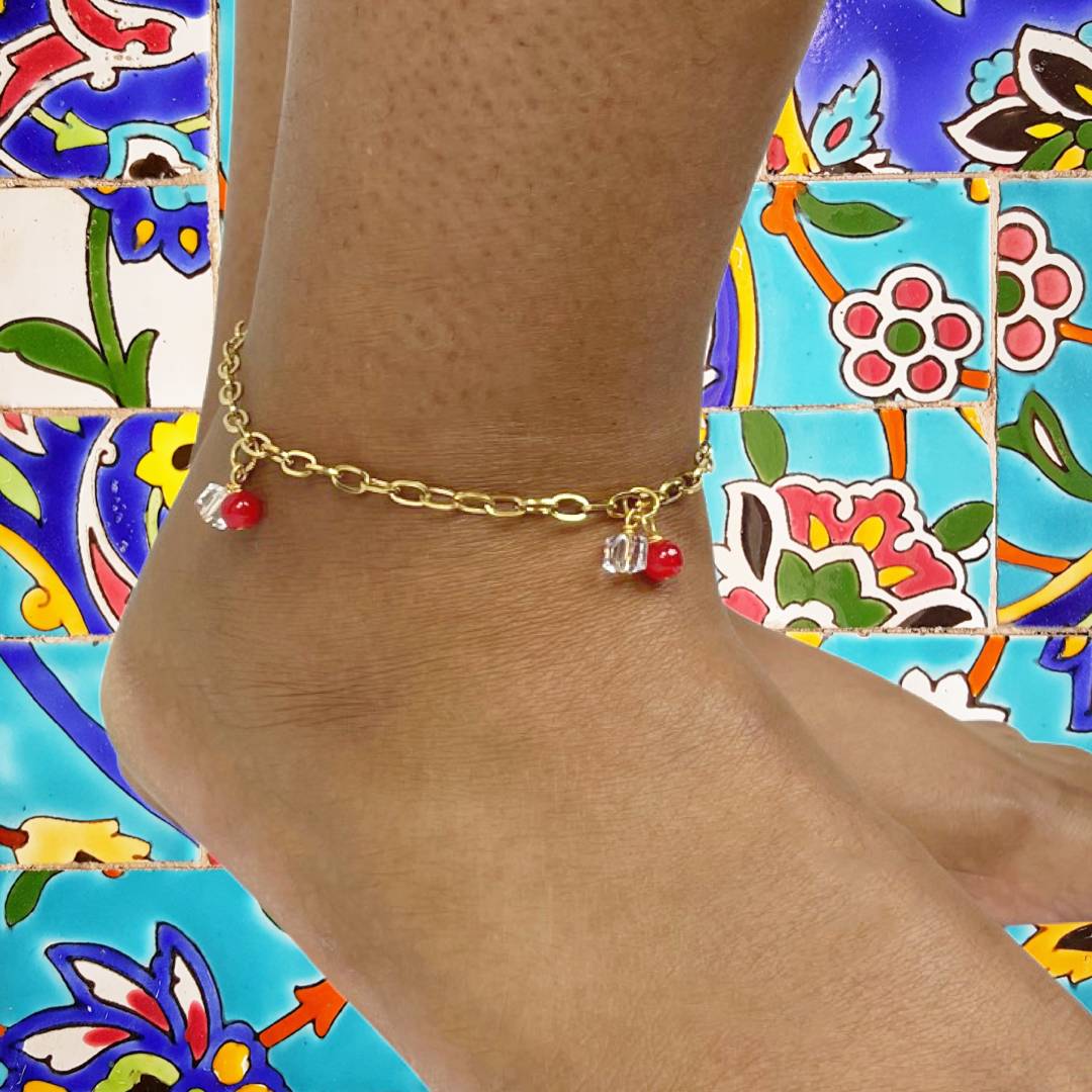 A15313 Delta Delta Anklet Cerese D, Inc.