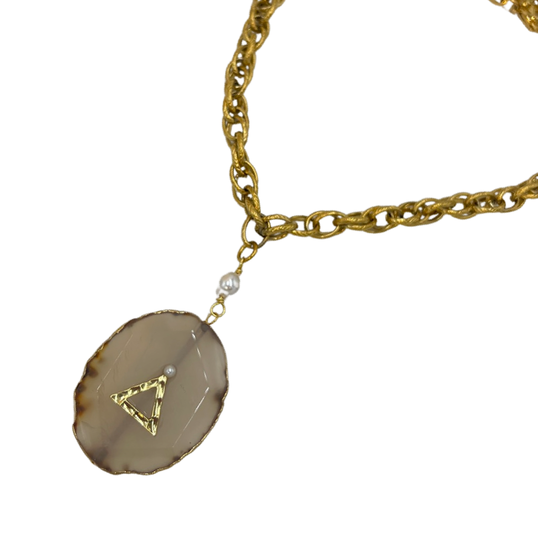 Delta Spin Necklace DELTA Necklaces Cerese D, Inc.