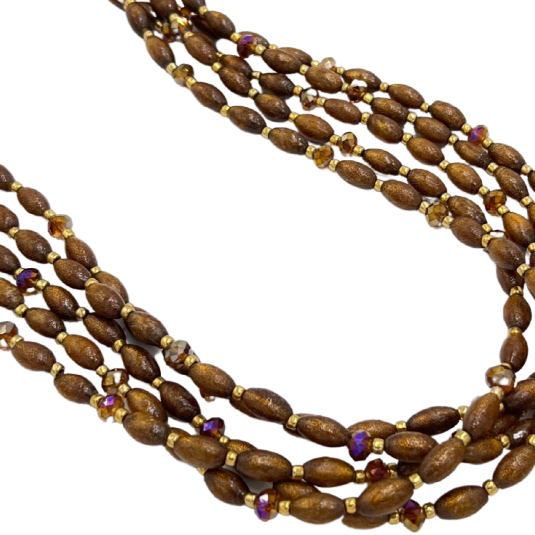 Starlet Coral Necklace Necklaces Cerese D, Inc.