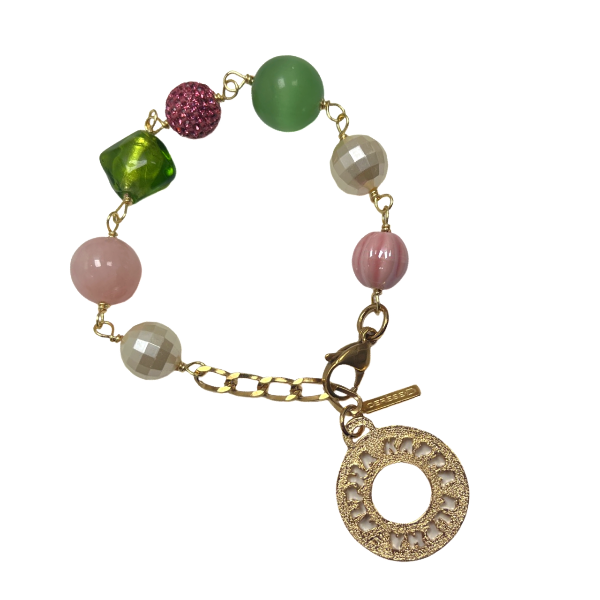 AKA Cherry Blossom Bracelet AKA Bracelets Cerese D, Inc. Gold