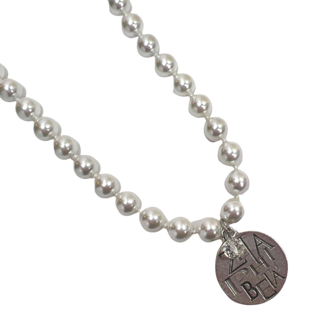 Zeta Classic Pearl 10 Necklace Zeta Necklace Cerese D Jewelry Funky