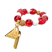 Delta Red Candy Bracelet DELTA Bracelets Cerese D, Inc.   