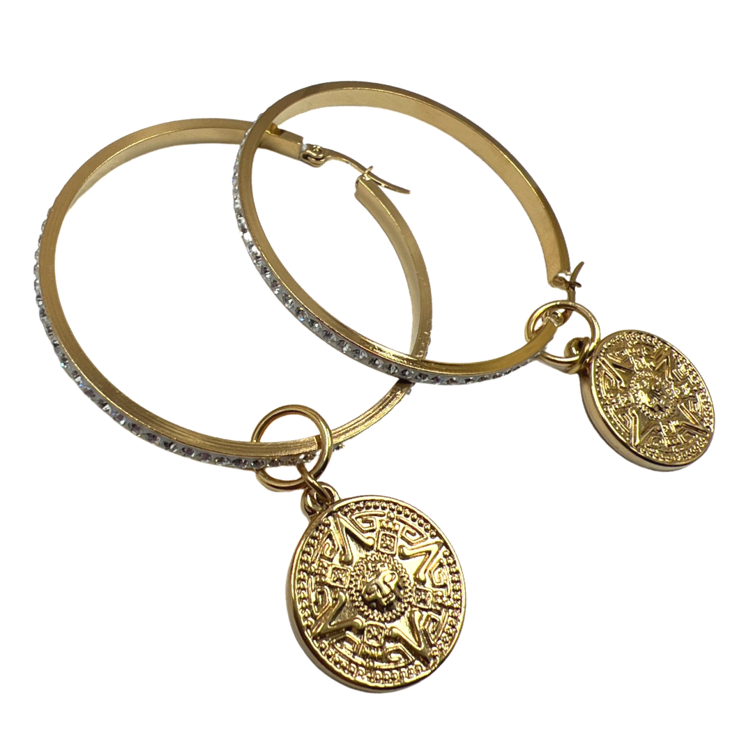 Guiding Compass Earrings Earrings Cerese D, Inc.
