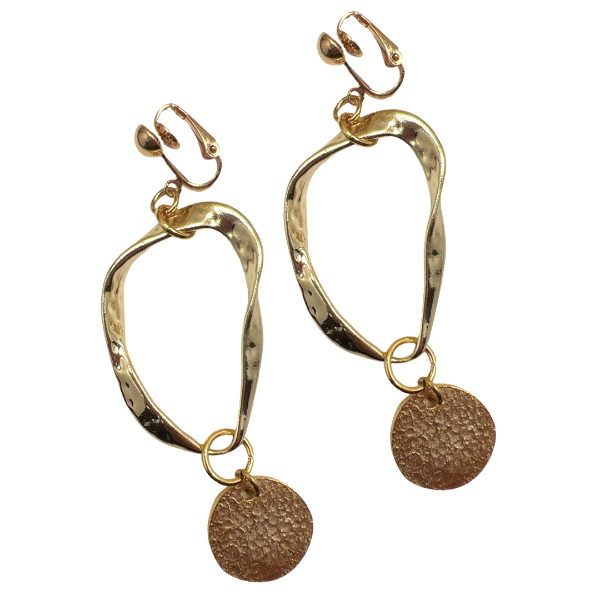 Clip-On For Orgs. Hoop Earrings Earrings Cerese D, Inc.