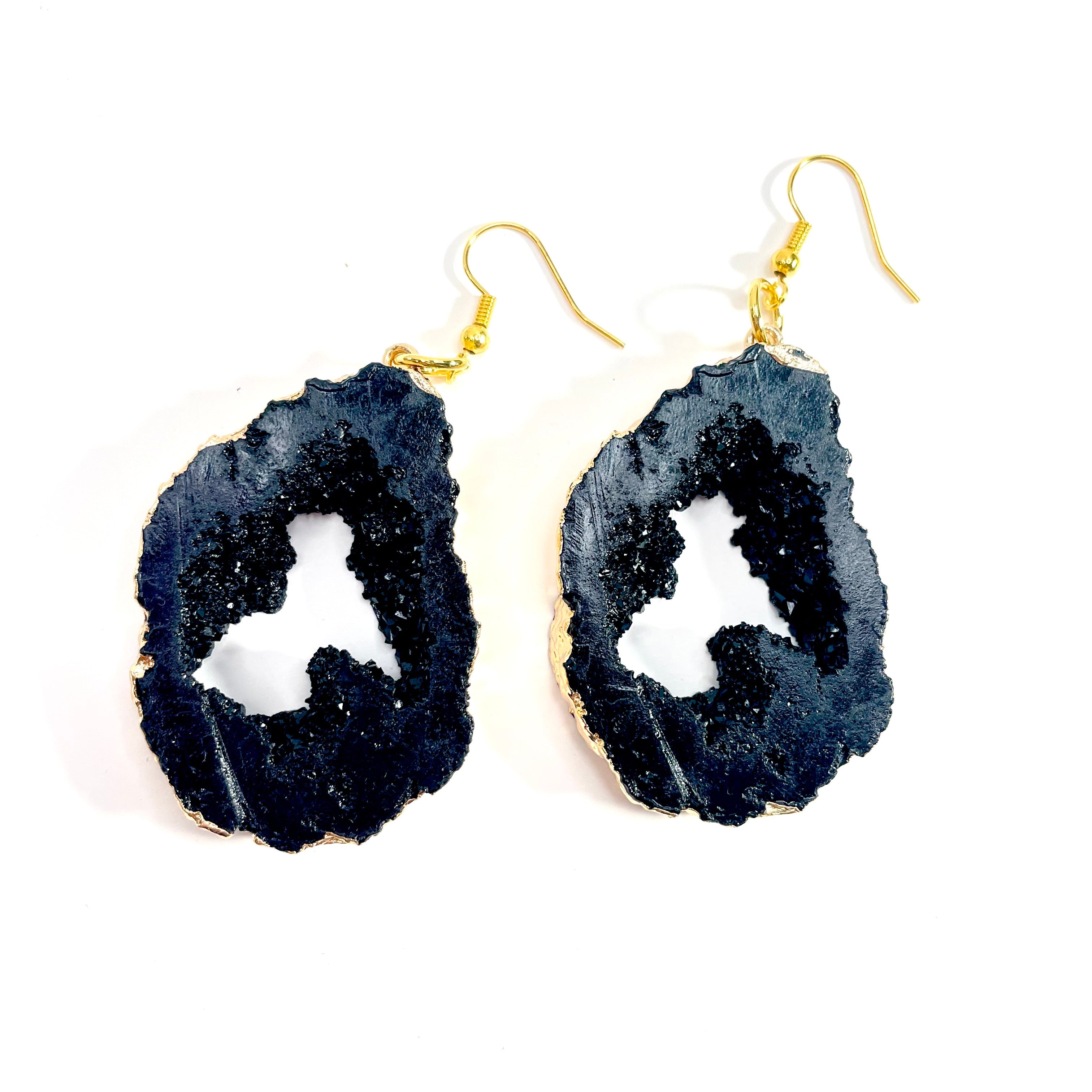 Obsidian Night Earring Cerese D, Inc.