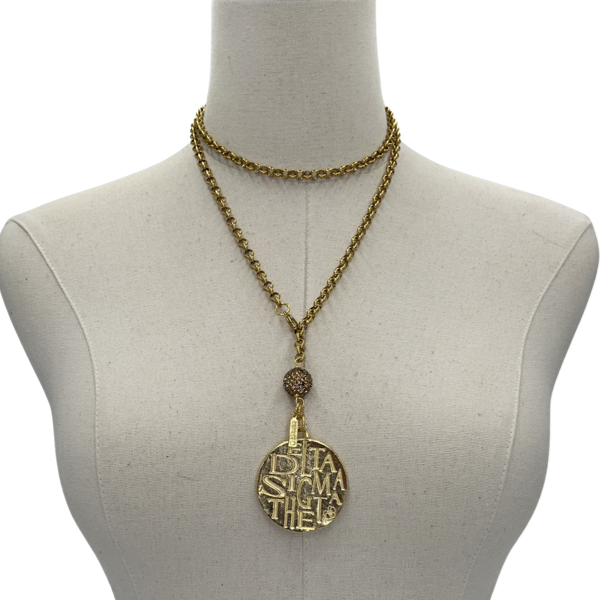 Delta Classic 3 Way Gold Necklace DELTA Necklaces Cerese D, Inc.
