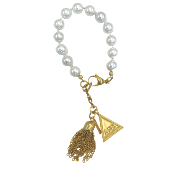 Delta Classic Pearl 10 Bracelet DELTA Bracelets Cerese D Jewelry Gold Pryamid