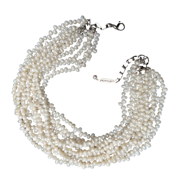 Rosie Pearl Necklace OOAK Cerese D, Inc.