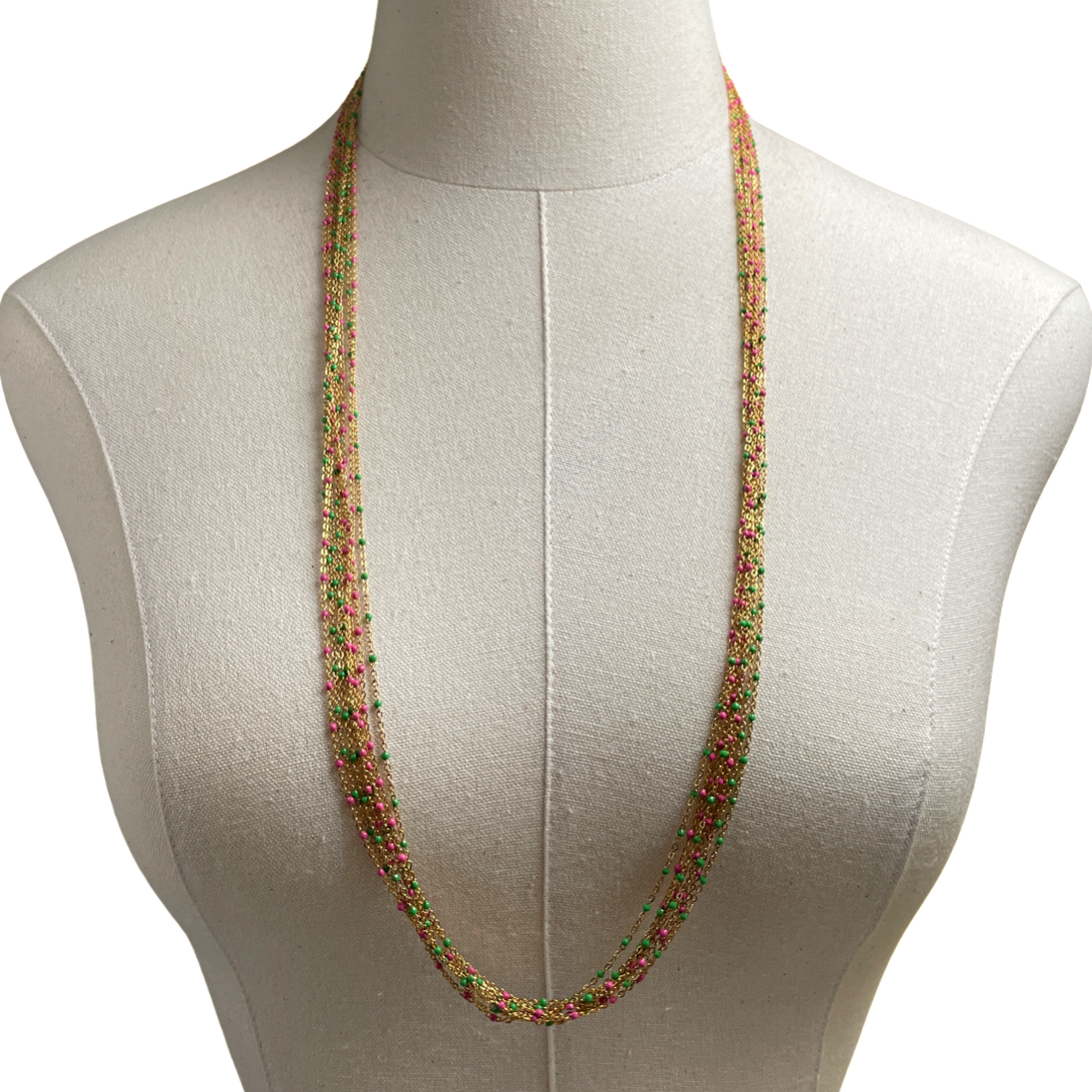 AKA Dainty Drea Necklace AKA Necklaces Cerese D, Inc. Style B Gold