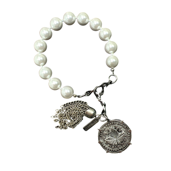 AKA Classic Pearl 10 Bracelet AKA Bracelets Cerese D Jewelry Silver Ivy Trust