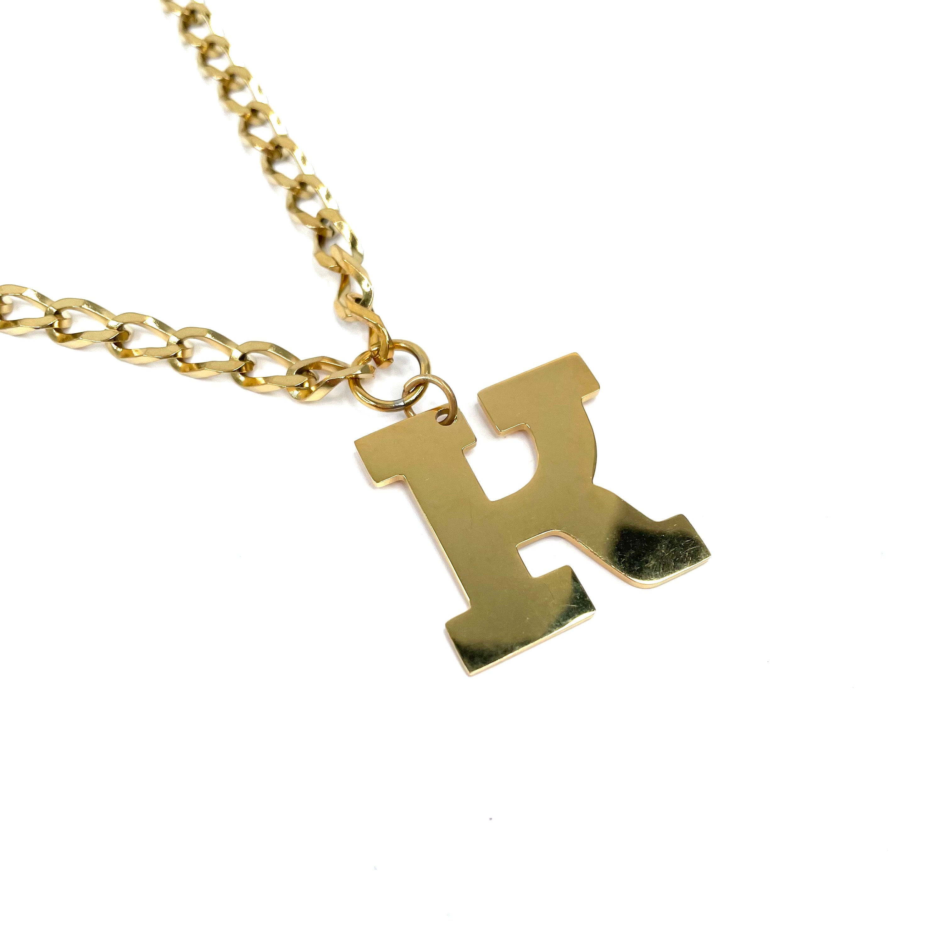 Lettering Legend Necklace Necklaces Cerese D, Inc. Gold K