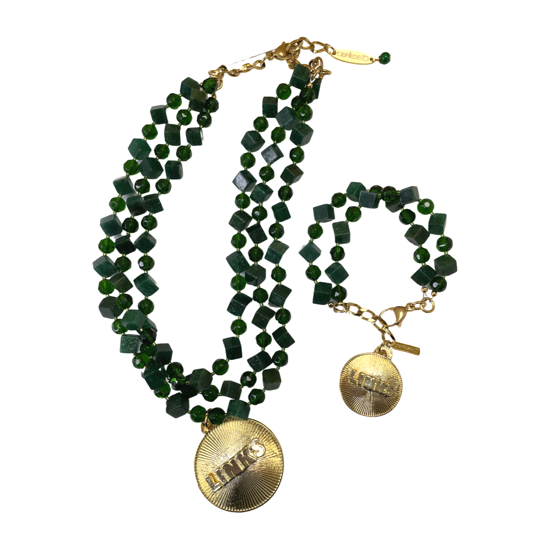 C15374 Links LINKS Necklaces Cerese D, Inc. Gold