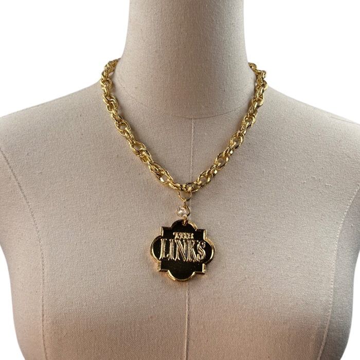 Links Classic Rope Necklace LINKS Necklaces Cerese D, Inc. Gold Shield 