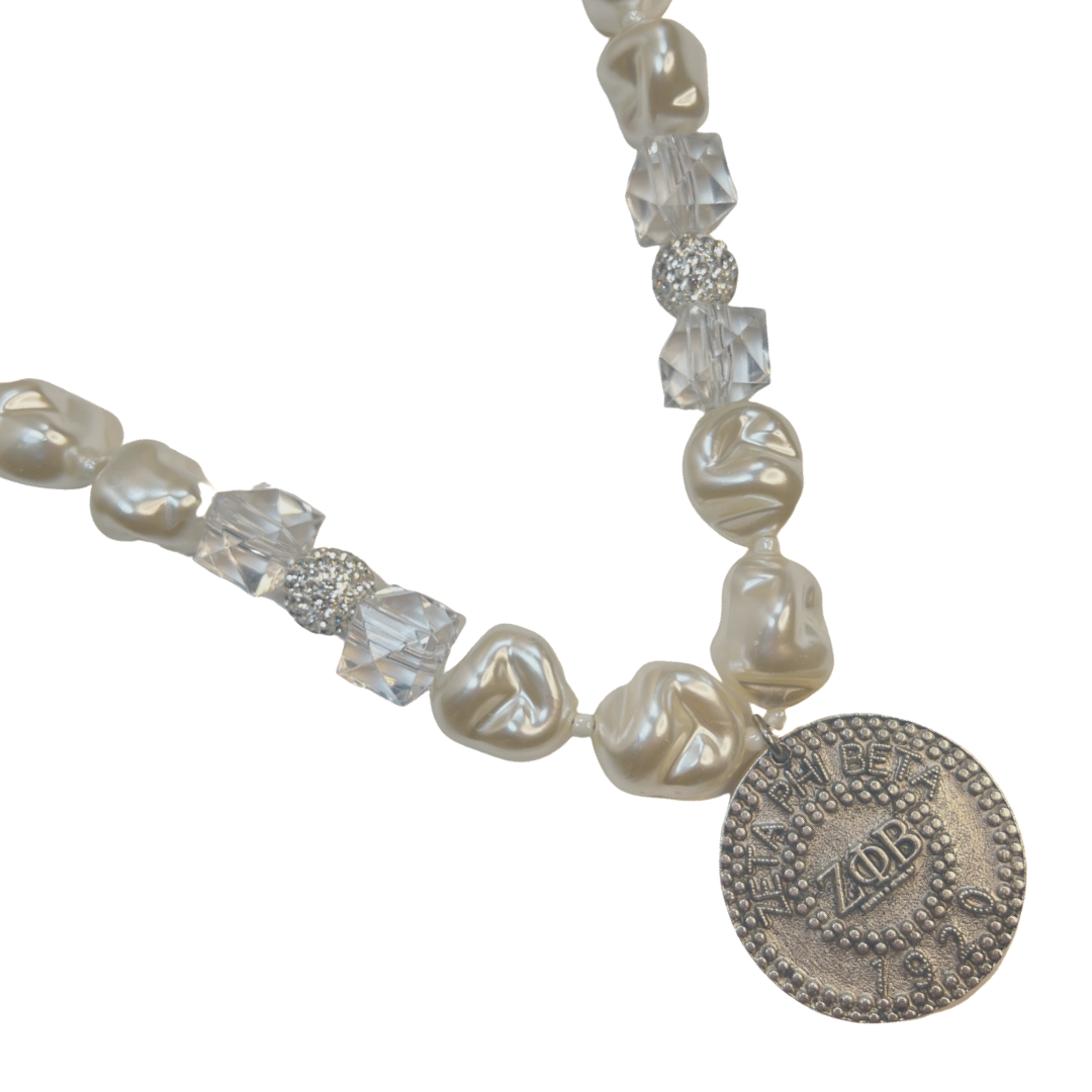 Zeta Pillow Necklace Zeta Necklaces Cerese D, Inc.