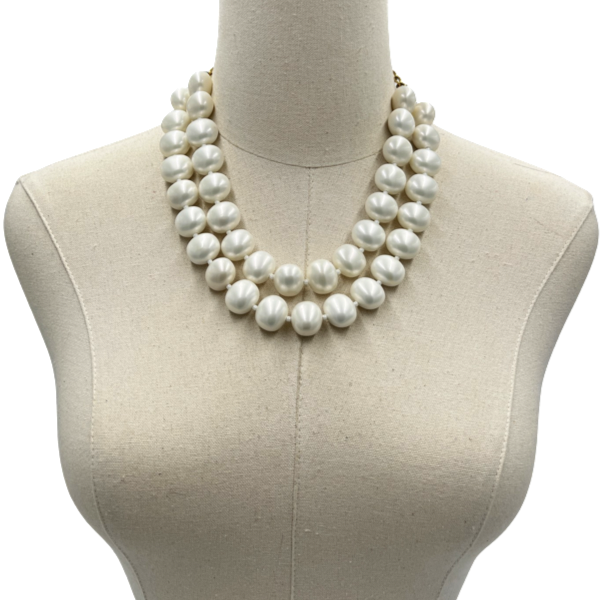 Classic Homestead Double Necklace Necklaces Cerese D, Inc. Gold DBL