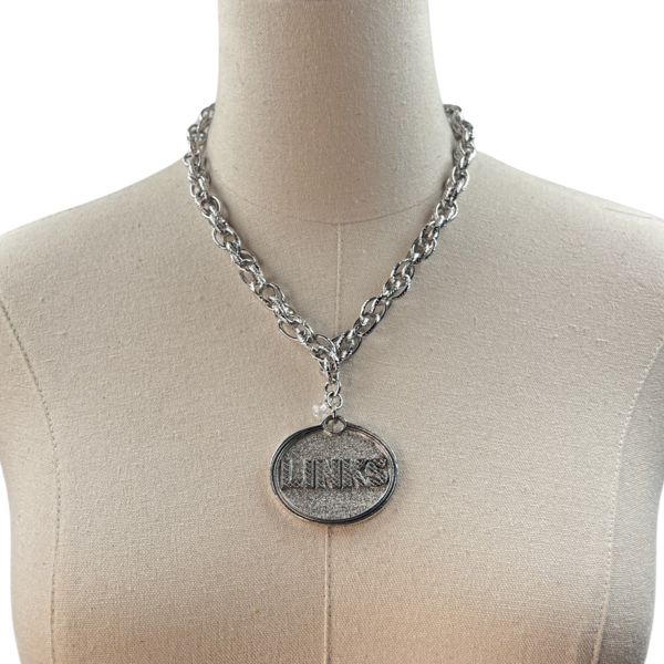 Links Classic Rope Necklace LINKS Necklaces Cerese D, Inc. Silver Oval