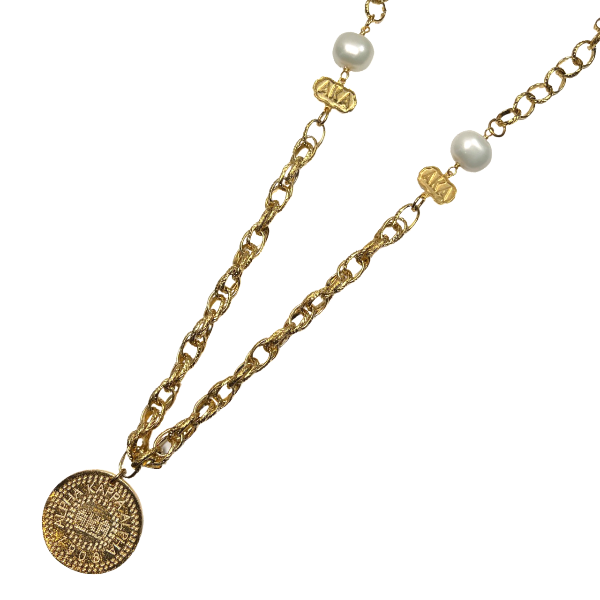 AKA Classic Brand Chain Necklace AKA Necklaces Cerese D, Inc.