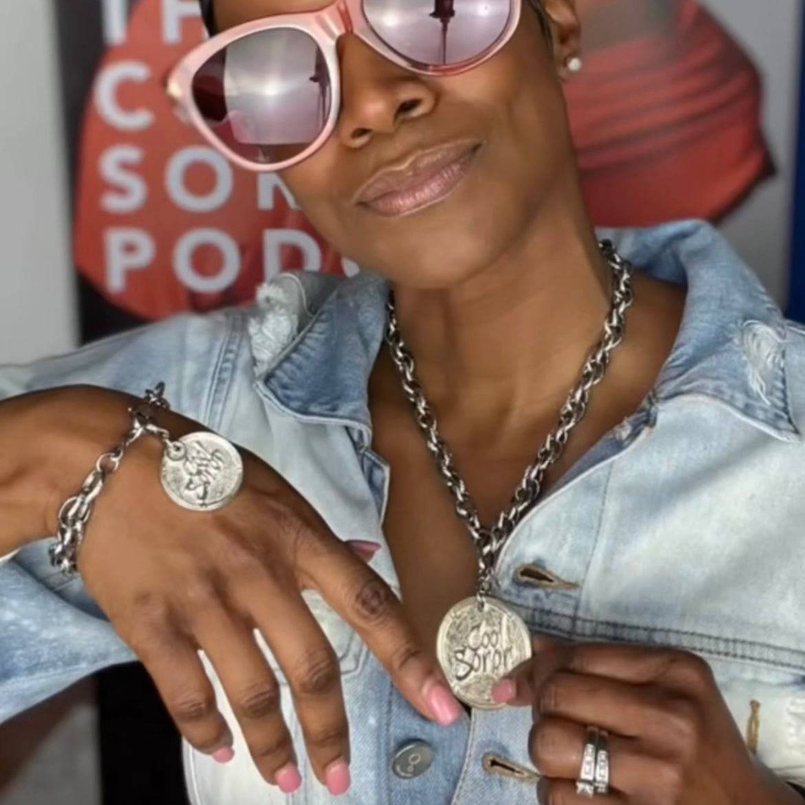 Cool Soror Necklace Cool Soror Cerese D, Inc.