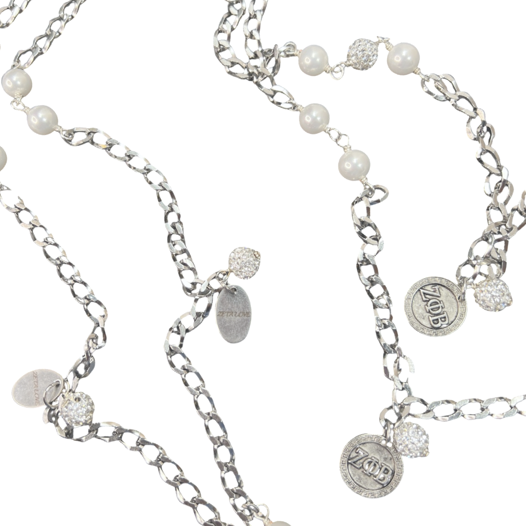 Zeta Classic Chanel Necklace Zeta Necklace Cerese D, Inc.