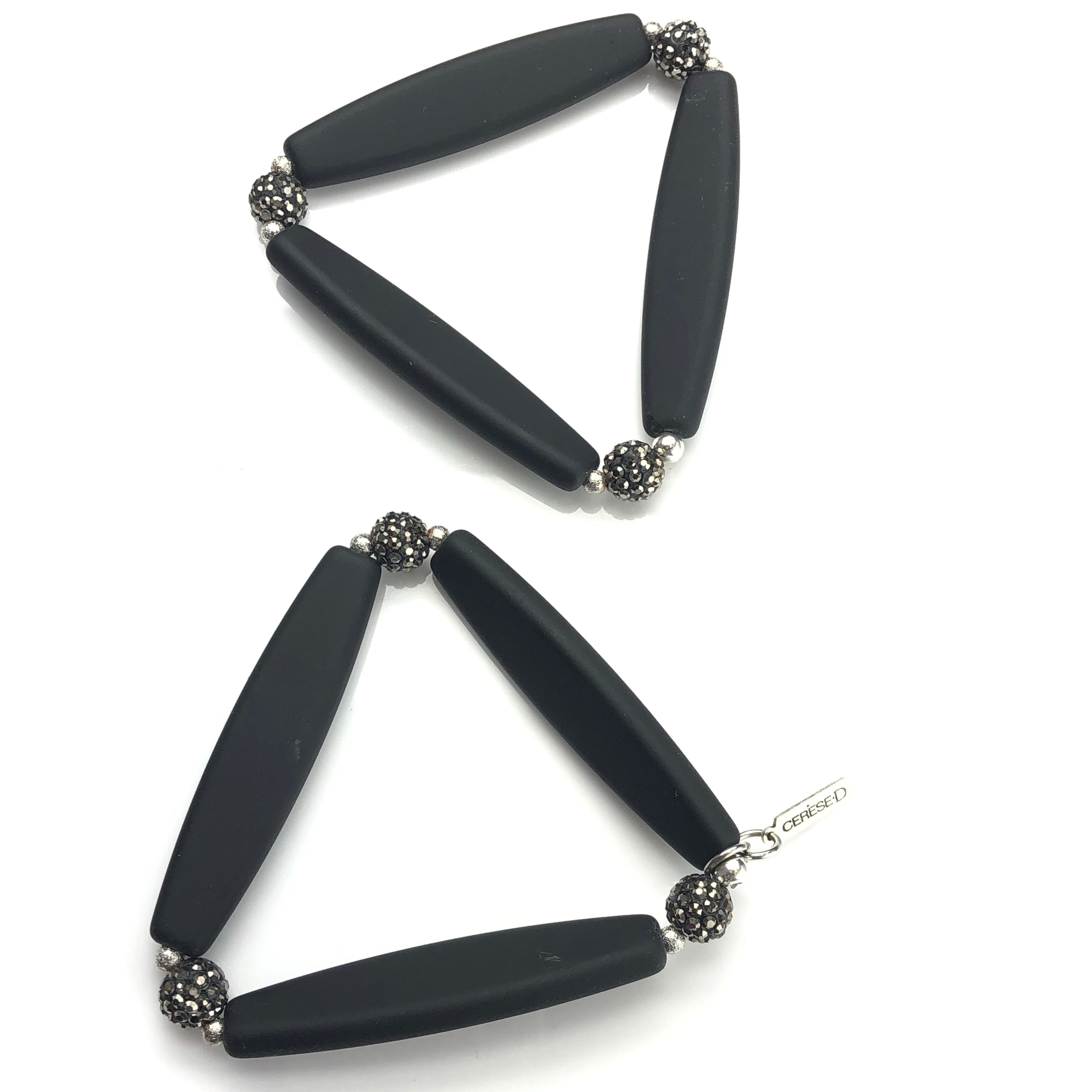 B13342 Bracelets Cerese D, Inc. Jet