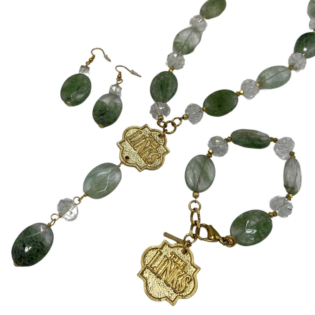 Links Water Rind Necklace LINKS Necklaces Cerese D, Inc. Gold