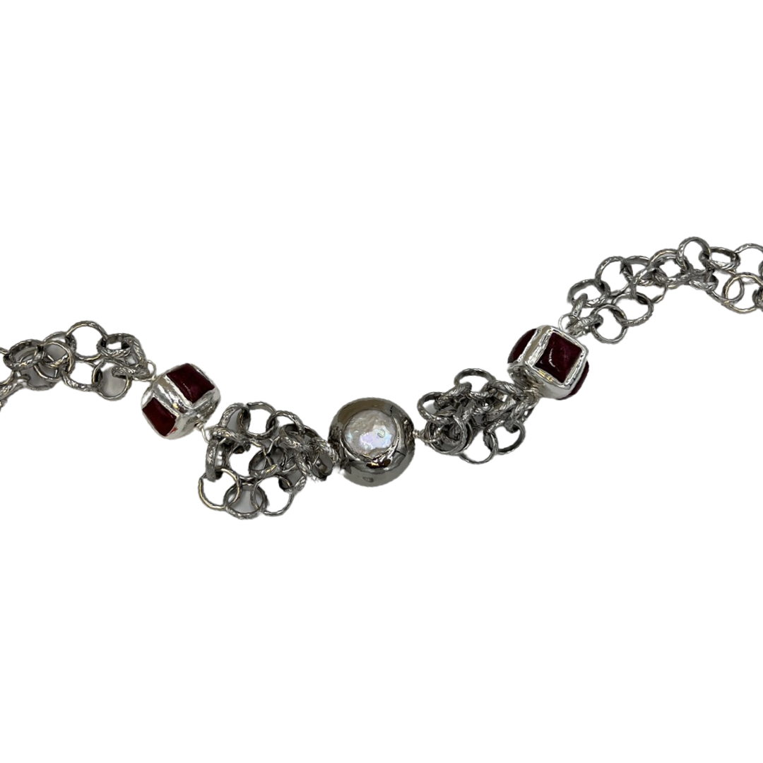 Red Box Necklace DELTA Necklaces Cerese D, Inc.