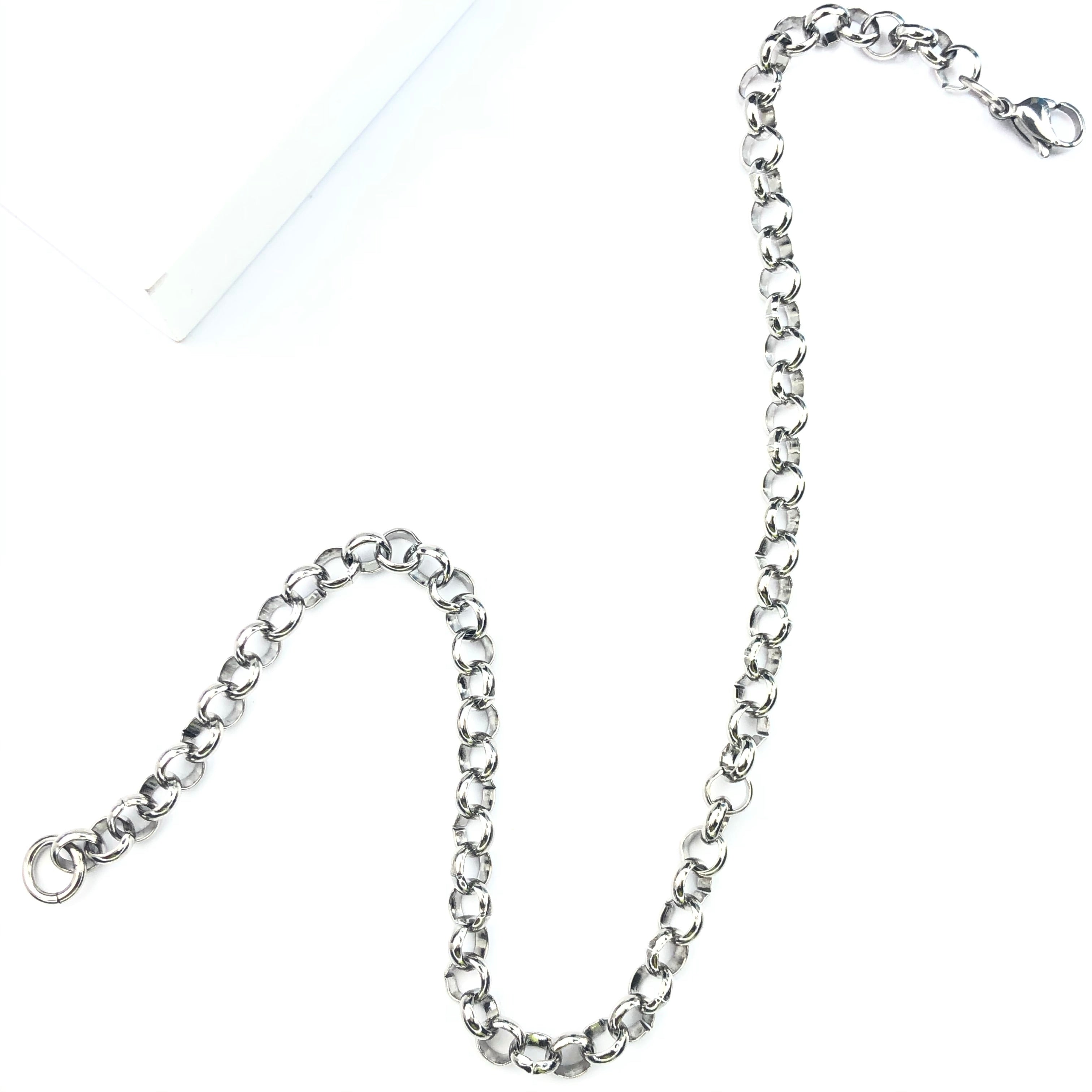 EXT13927 Small 12" Extension Chain Cerese D, Inc. Silver