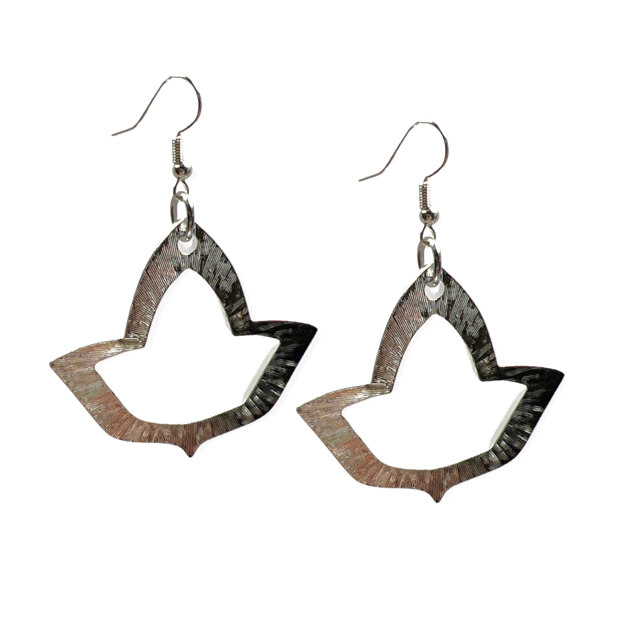 AKA Large Open Ivy Earring AKA Earrings Cerese D, Inc. Silver Pierced