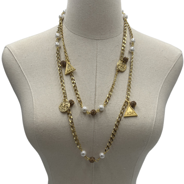 DELTA Classic Chanel Necklace DELTA Necklaces Cerese D, Inc. GOLD