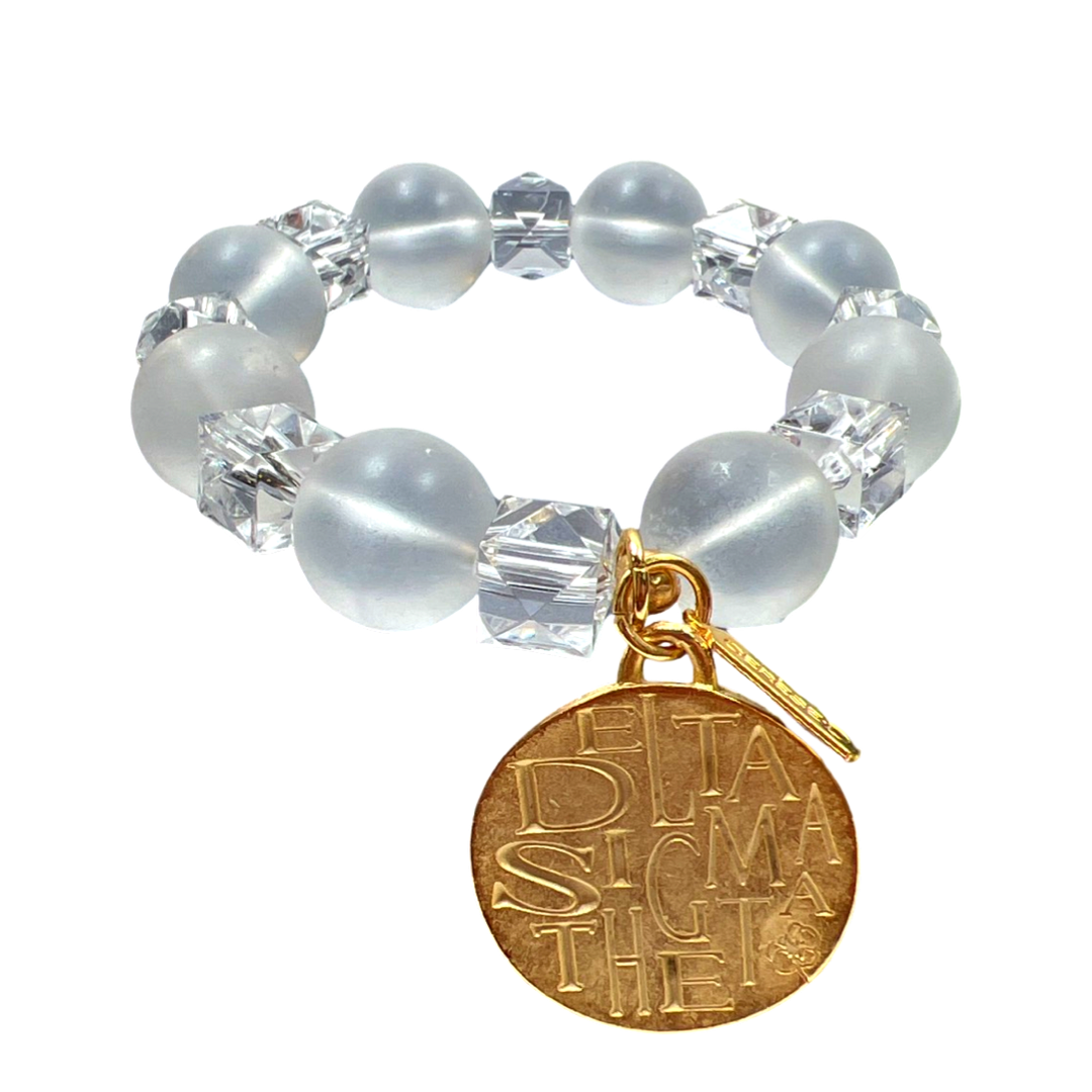 Delta Fortitude Clear DELTA Necklaces Cerese D Jewelry
