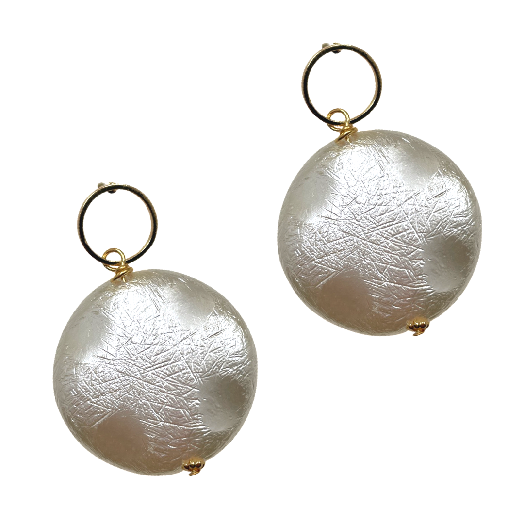 Blissful Devotion Earrings Earrings Cerese D, Inc. Gold