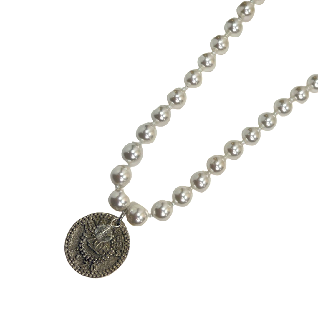 Zeta Classic Pearl 10 Necklace Zeta Necklace Cerese D Jewelry Modern