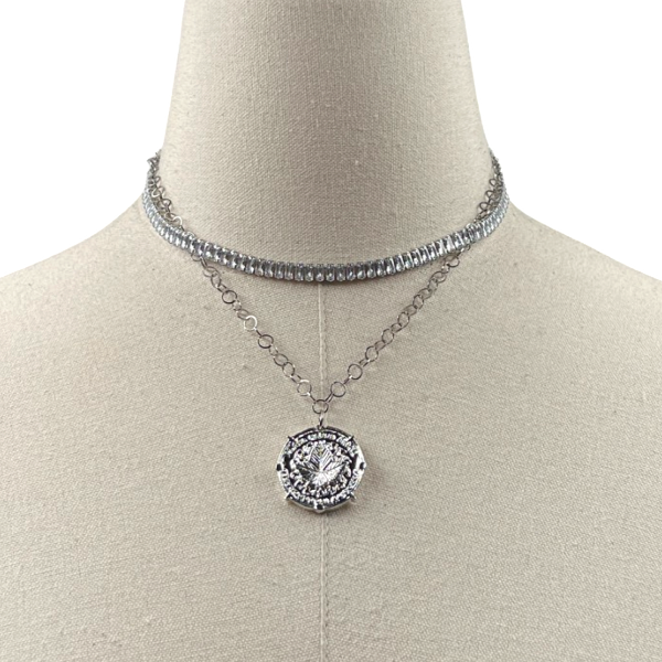 AKA Crystal Tennis Necklace Set AKA Necklaces Cerese D, Inc.