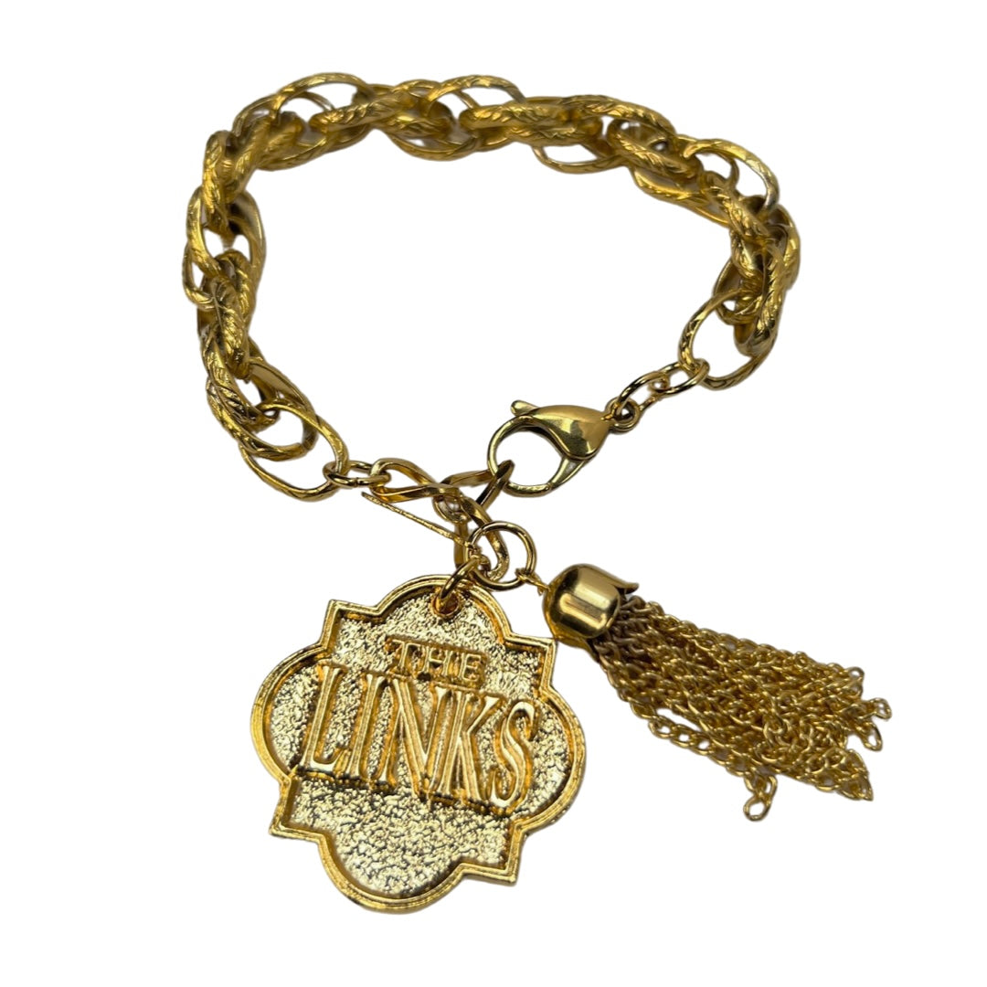 Links Classic Rope Bracelet LINKS Bracelets Cerese D, Inc. Gold Shield