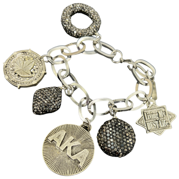 AKA Strong Bracelet AKA Bracelets Cerese D, Inc. Silver  
