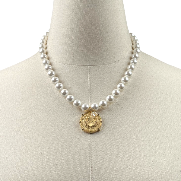 AKA Classic Pearl 10 Necklace AKA Necklaces Cerese D Jewelry Gold Ivy Trust