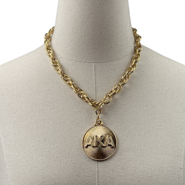 AKA Classic Rope Necklace AKA Necklaces Cerese D, Inc. Radiant Gold