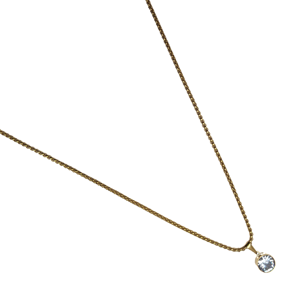 Andromeda Gold Dainty Necklace Necklaces Cerese D, Inc.
