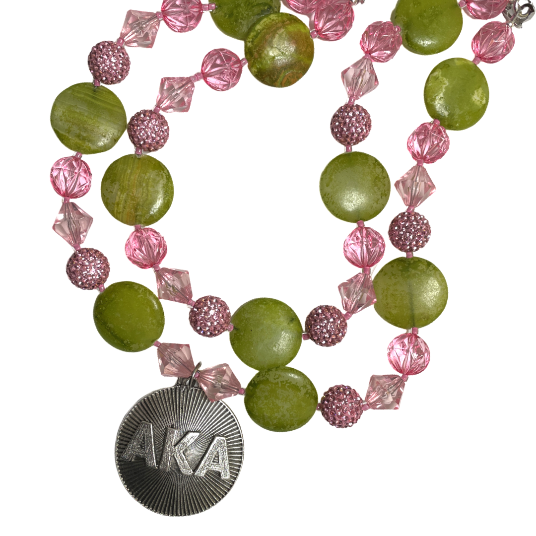 AKA Green Plum Necklace AKA Necklaces Cerese D, Inc.