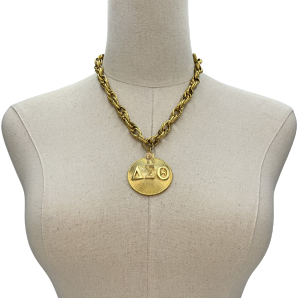 Delta Classic Rope Necklace DELTA Necklaces Cerese D, Inc. Gold Radiant