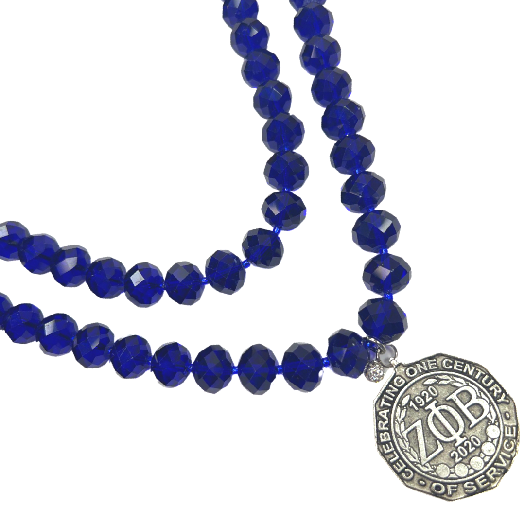 C13972 Zeta Zeta Necklace Cerese D, Inc. CENTENNIAL