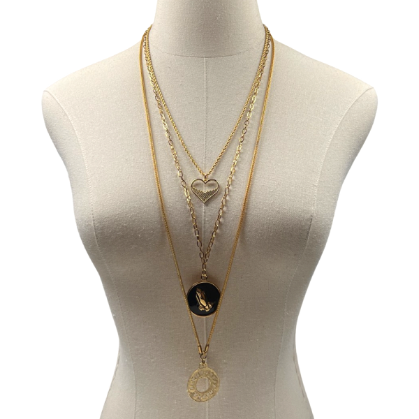 AKA Capella Necklace Set AKA Necklaces Cerese D, Inc. Gold