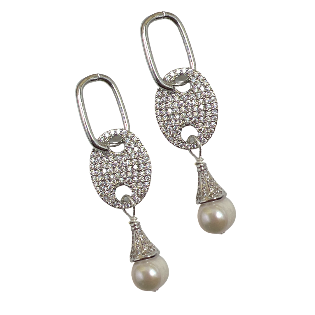 Absolute Emotion Earrings Earrings Cerese D, Inc. Silver