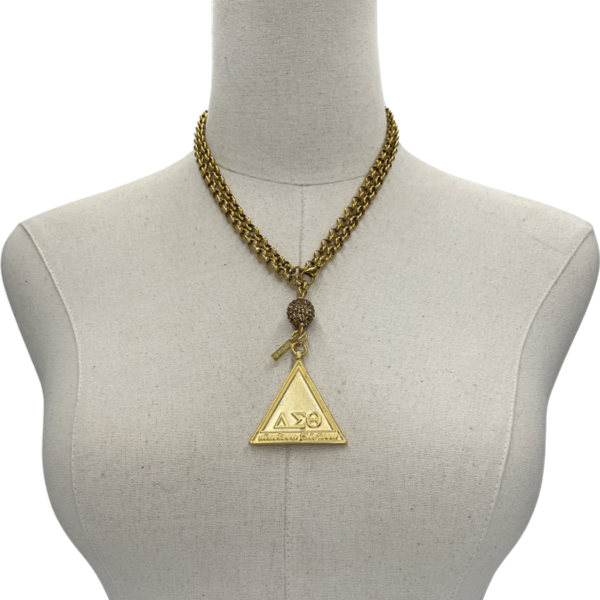 Delta Classic 3 Way Gold Necklace DELTA Necklaces Cerese D, Inc.