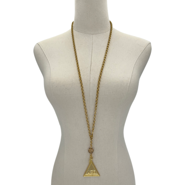 Delta Classic 3 Way Gold Necklace DELTA Necklaces Cerese D, Inc. Pyramid