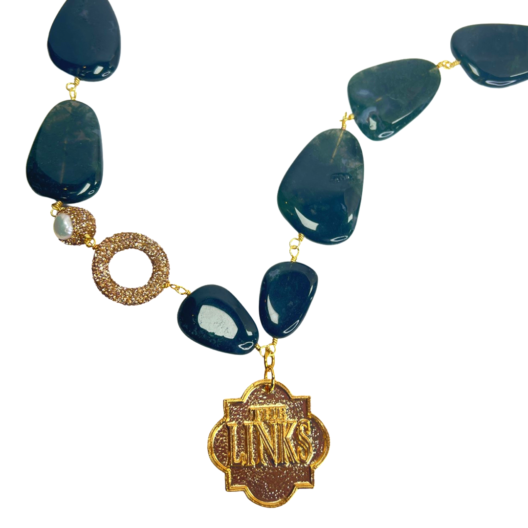Links Moss Necklace LINKS Necklaces Cerese D, Inc.
