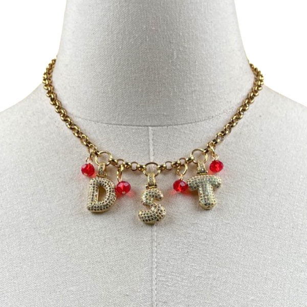 C14831 Delta DELTA Necklaces Cerese D, Inc. Gold