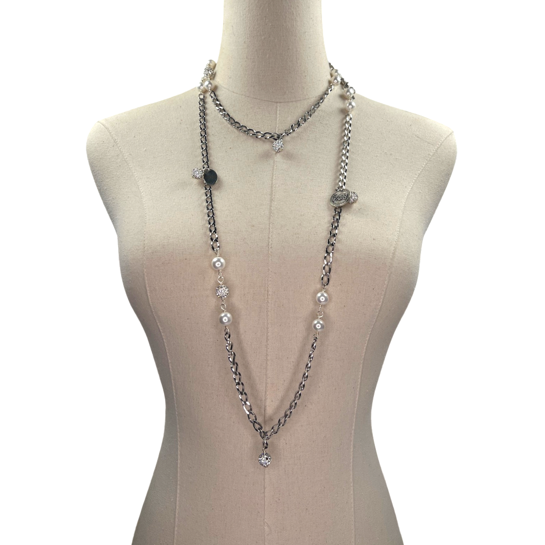 Zeta Classic Chanel Necklace Zeta Necklace Cerese D, Inc.