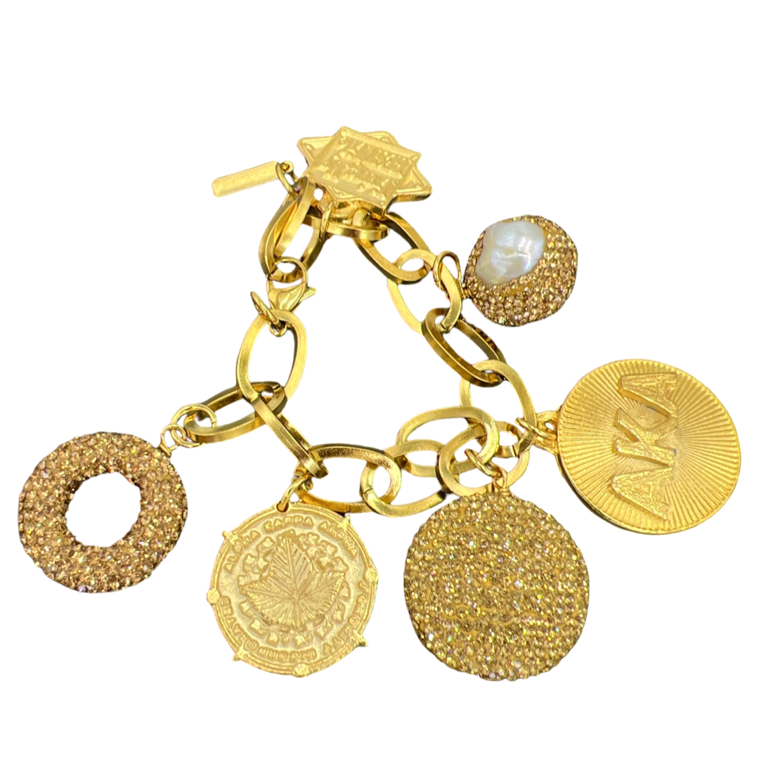 AKA Strong Bracelet AKA Bracelets Cerese D, Inc. Gold