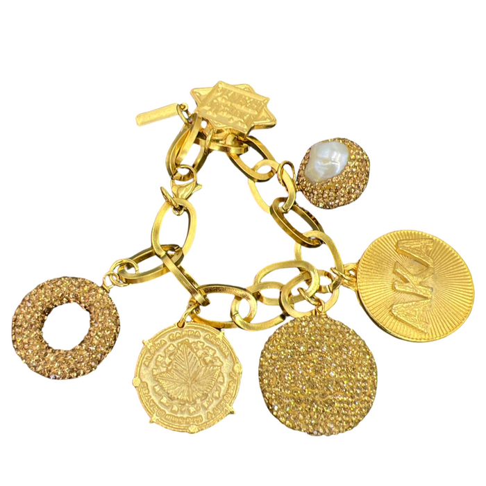 AKA Strong Bracelet AKA Bracelets Cerese D, Inc. Gold  